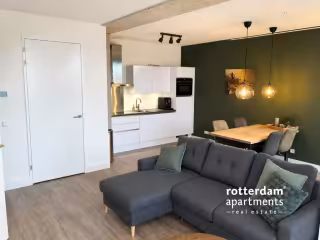 Gemeubileerd 2-kamerappartement met balkon