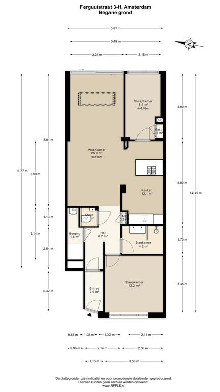 Gasloos benedenhuis met tuin in Erasmuspark - Afbeelding 59