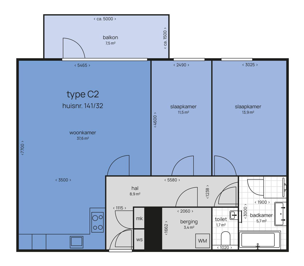 87 m² Apartment with Balcony in Groningen - Image 12
