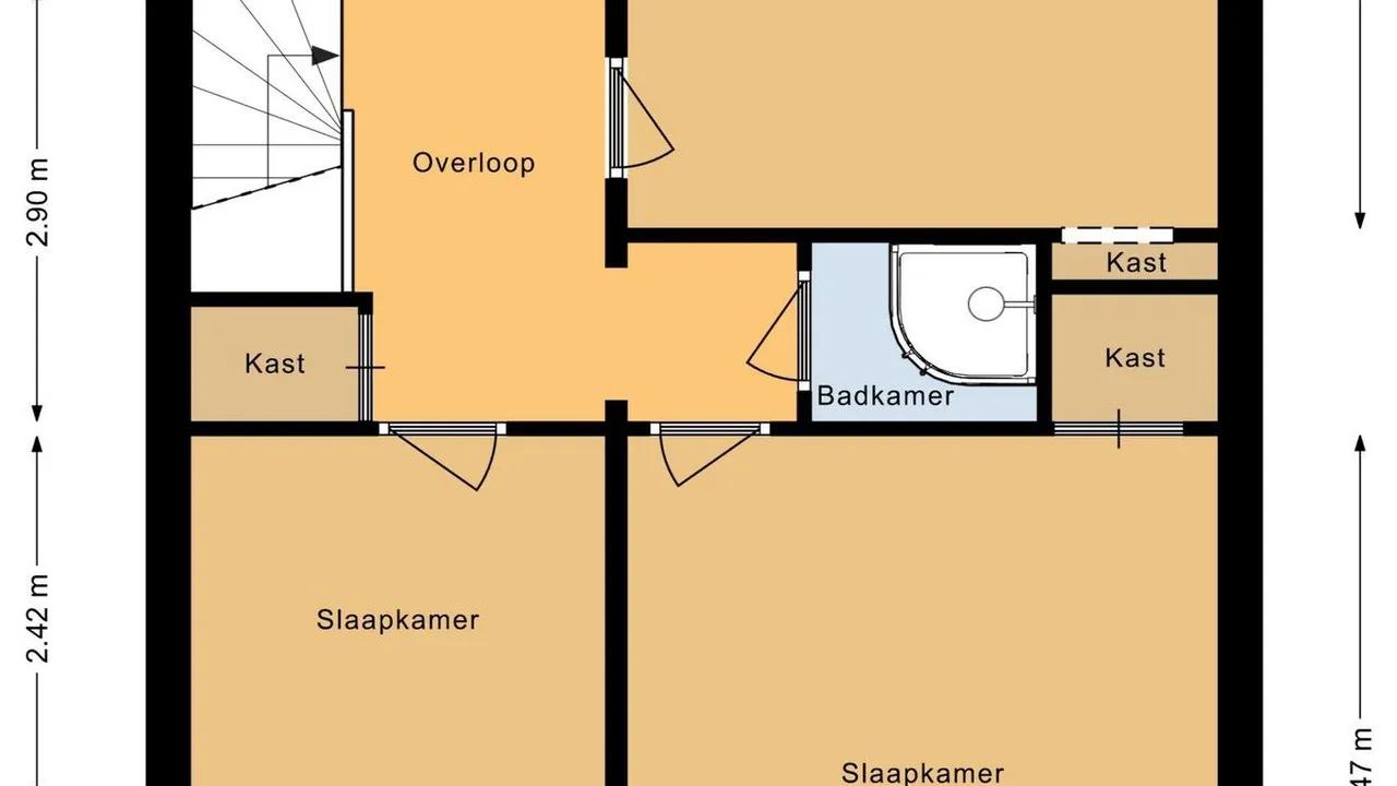 115 m² duplex apartment with 4 bedrooms - Image 11