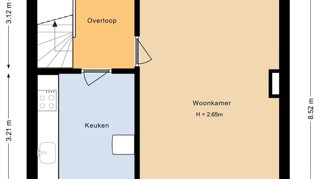 115 m² duplex apartment with 4 bedrooms - Image 12