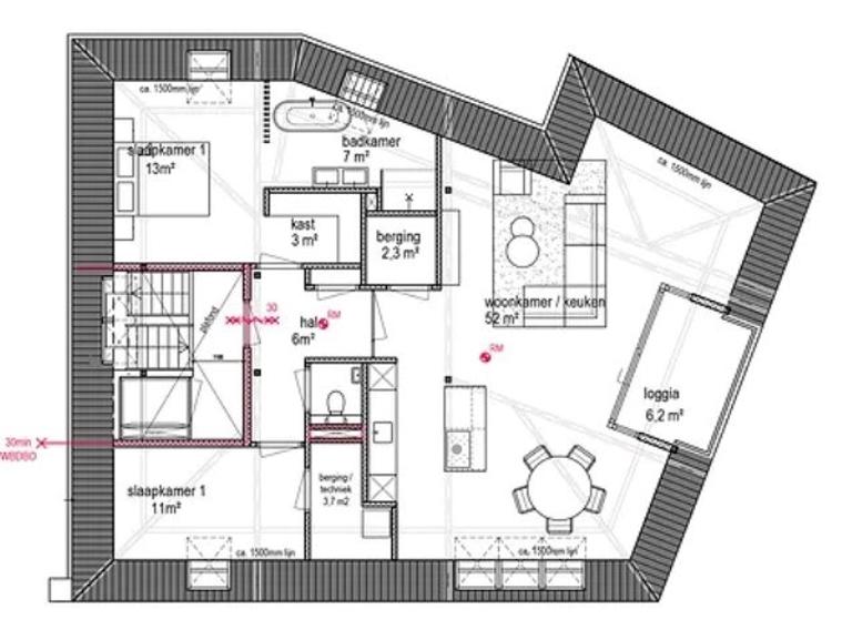 140 m² Furnished Living in Bennekom - Image 12