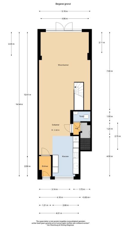 140 m² apartment with garden in De Pijp - Image 33