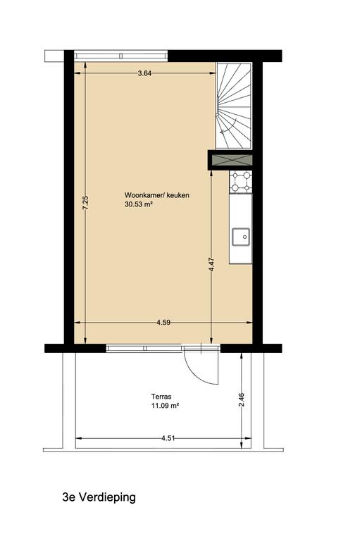 Appartement met zuidterras in Havengebied - Afbeelding 22