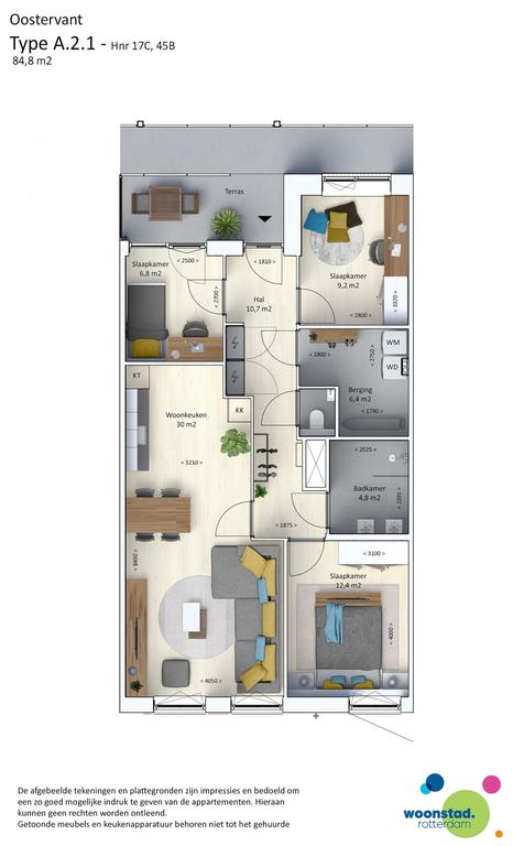 Nieuwbouwappartement met 3 slaapkamers - Afbeelding 5