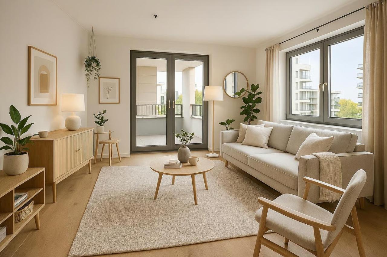 83 m² appartement met groot balkon - Afbeelding 3