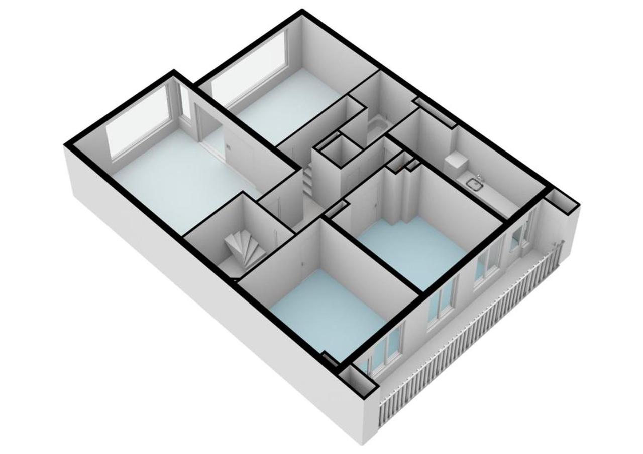 140 m² appartement met balkon in Oud-Zuid - Afbeelding 35