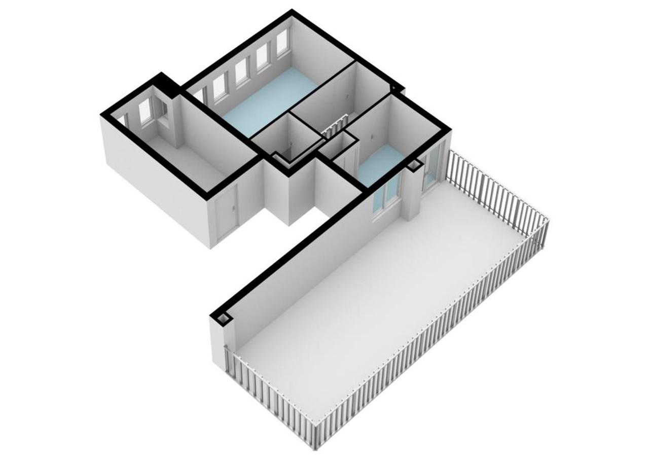 140 m² appartement met balkon in Oud-Zuid - Afbeelding 37