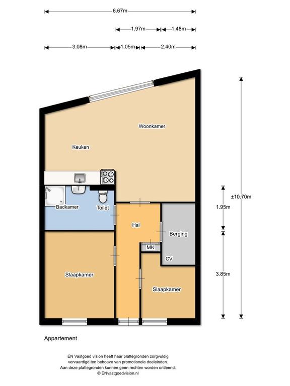 2-Bedroom Apartment in Kampen - Image 15