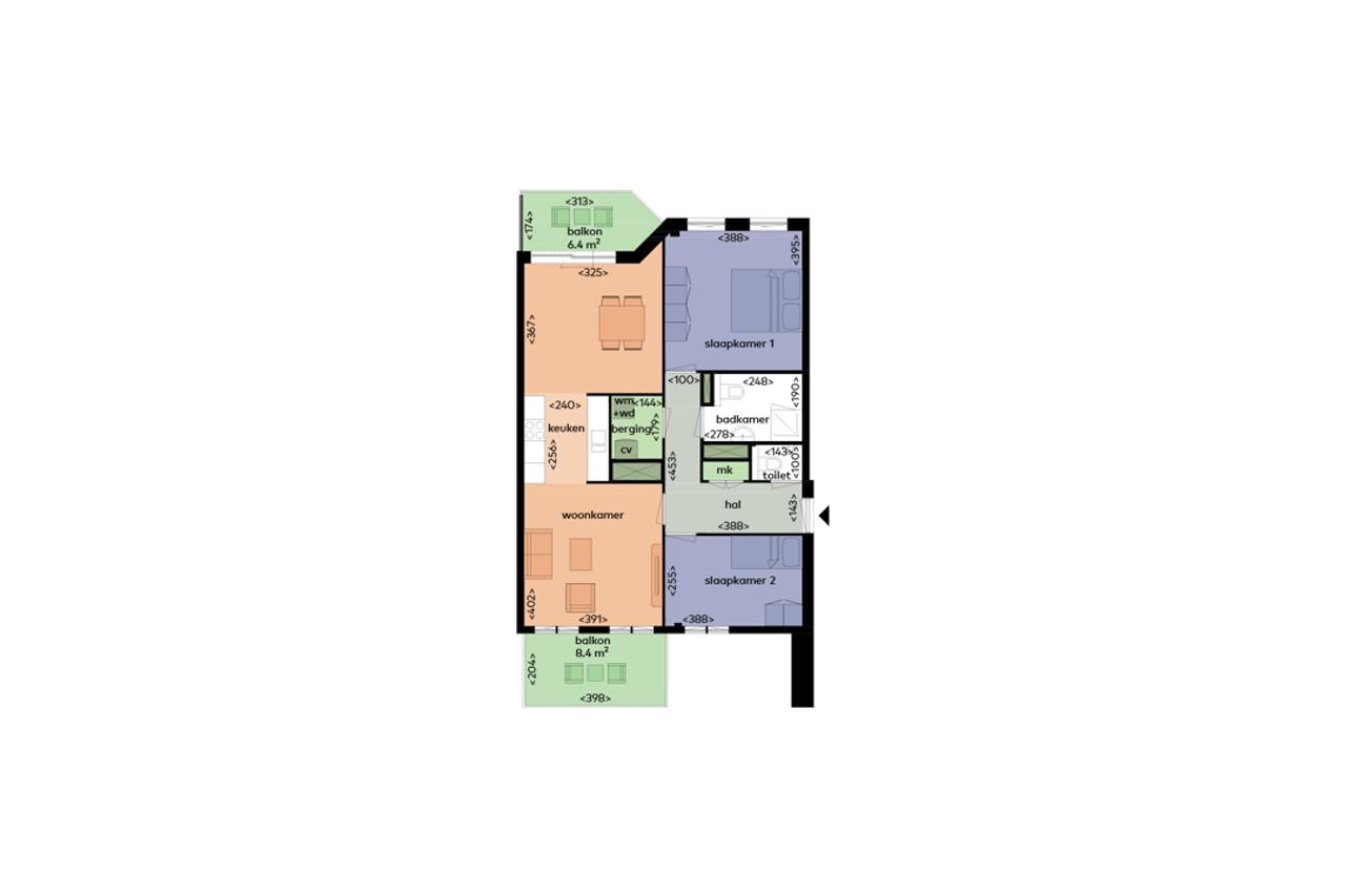82 m² appartement in Leidsche Rijn Centrum - Afbeelding 2