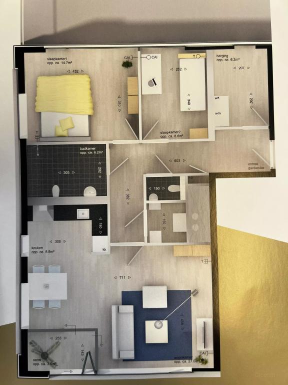 Ground-floor 3-room apartment in Maaswaard - Image 25