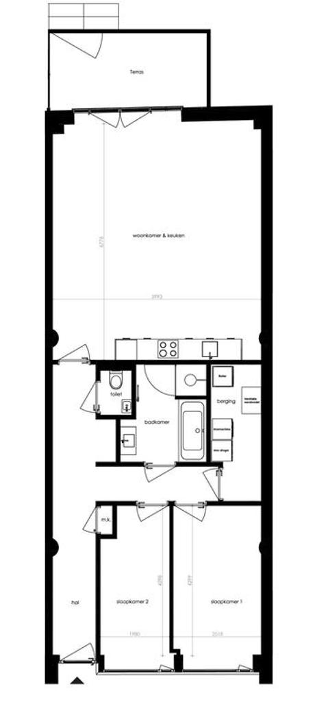 87 m² Apartment with Terrace in Dordrecht - Image 11