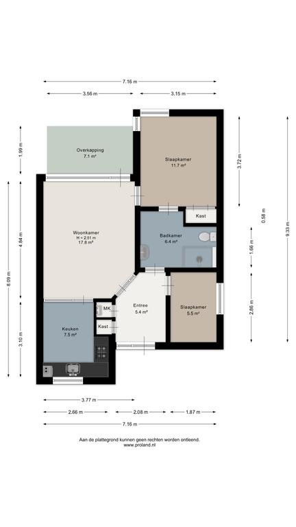 Senior apartment with balcony in Beekbergen - Image 35