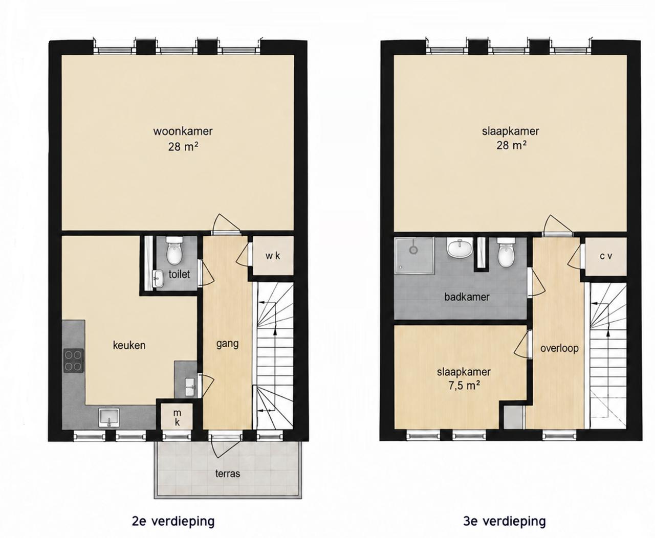 91 m² Maisonette with Balcony in Haarlem - Image 26
