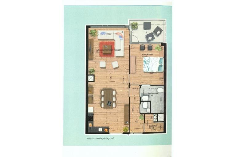 86 m² seniorenappartement met terras - Afbeelding 11