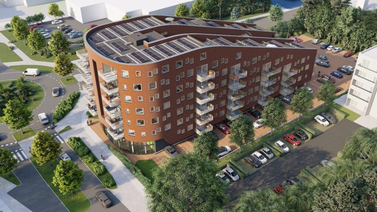 83 m² huurappartement met balkon en parkeerplaats - Afbeelding 1
