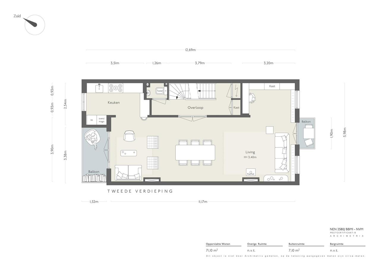147 m² wonen met 42 m² dakterras in Oud-Zuid - Afbeelding 40