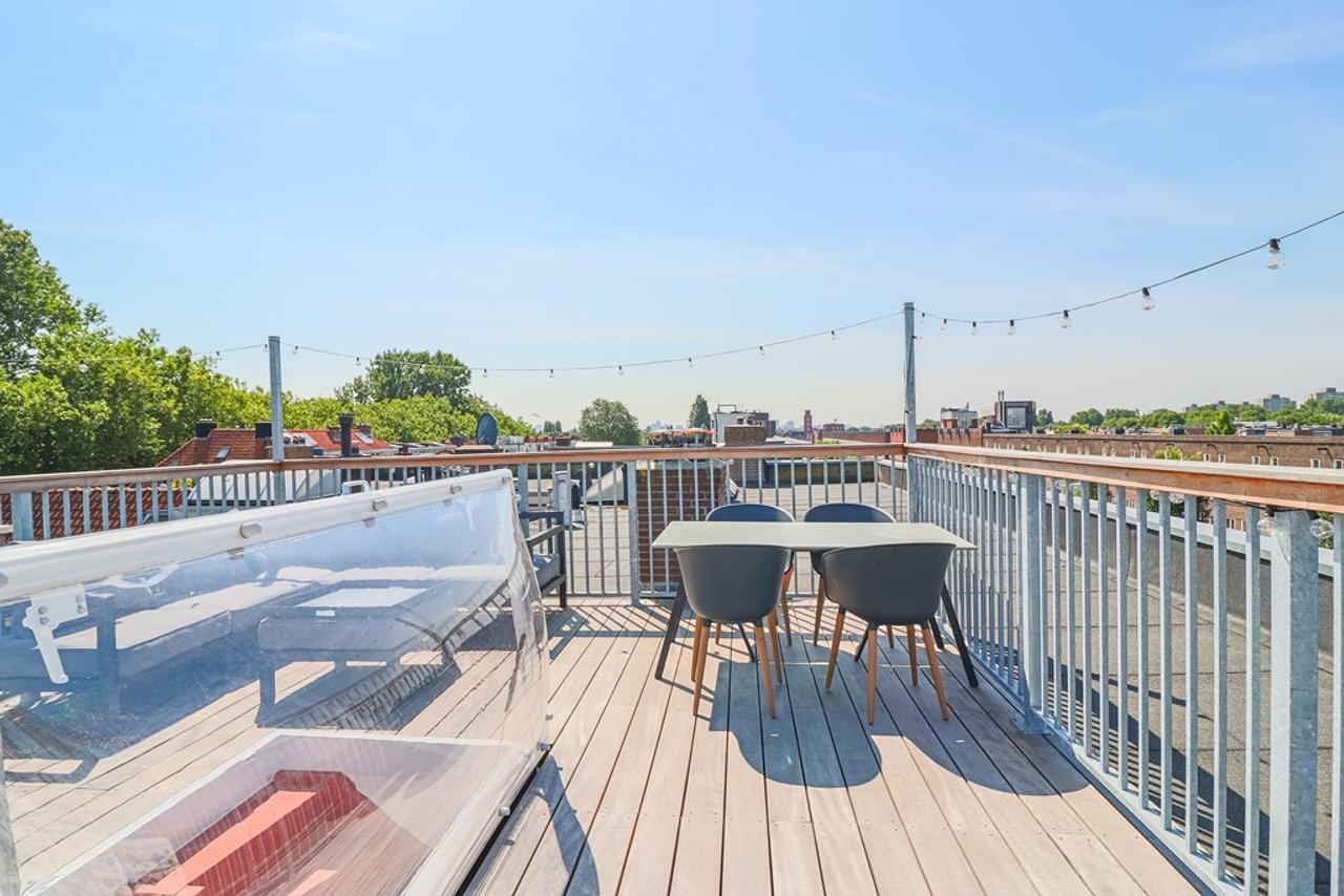 Privédakterras bij Erasmuspark - Afbeelding 1