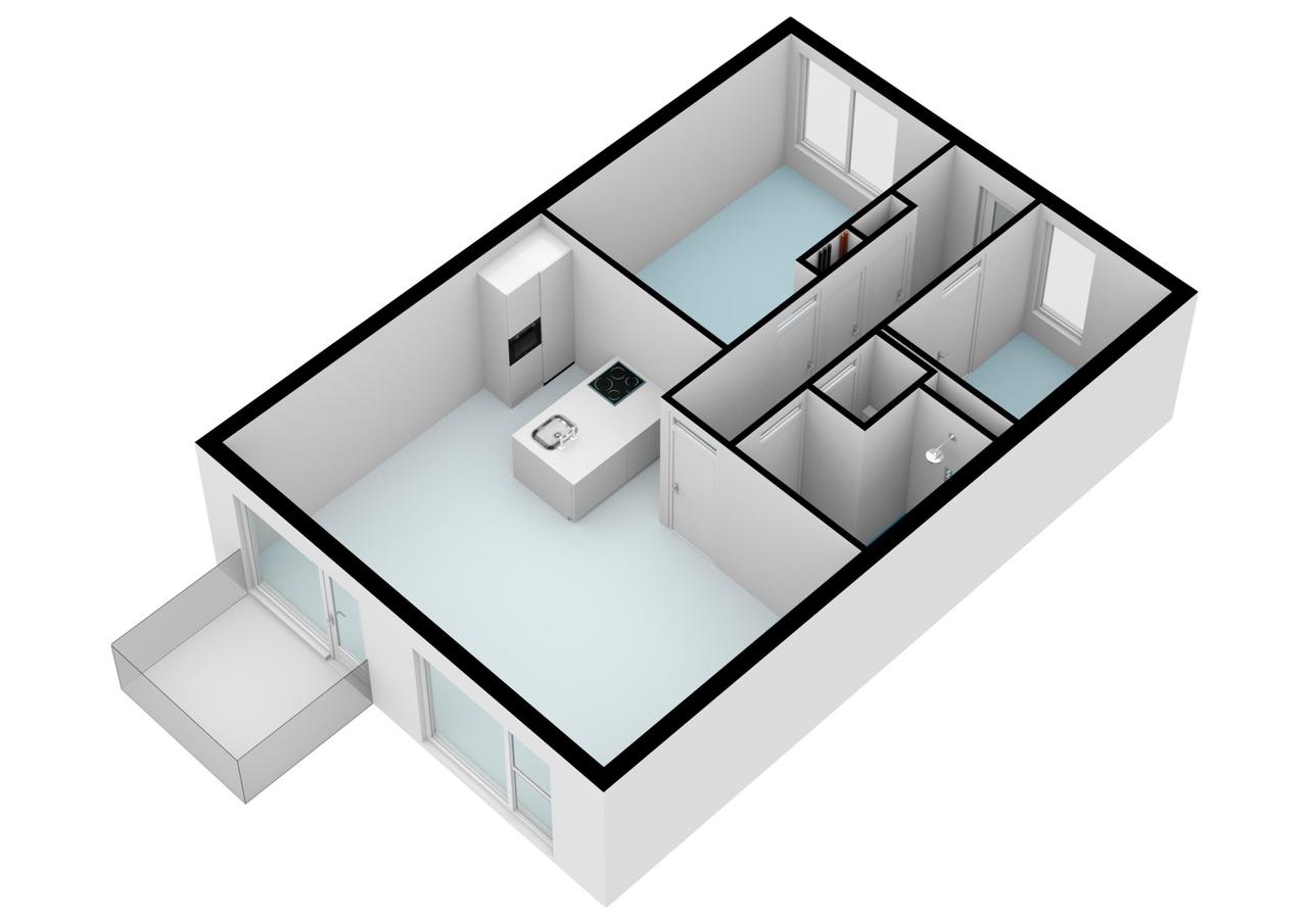 75 m² met zonnig balkon in Bijlmer Centrum - Afbeelding 27