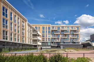 Energy-efficient one-bedroom apartment with balcony