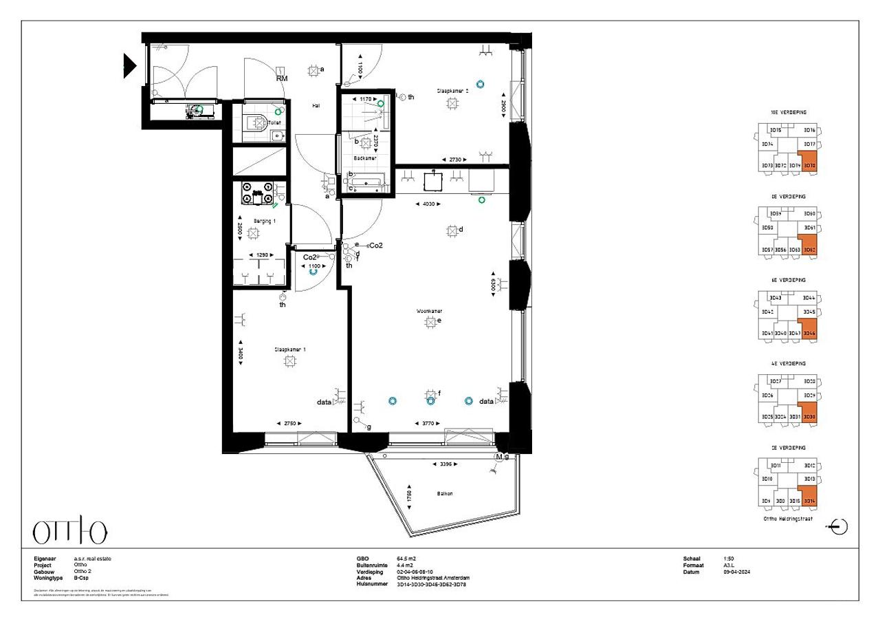 64 m² New-Build Apartment with Balcony - Image 4