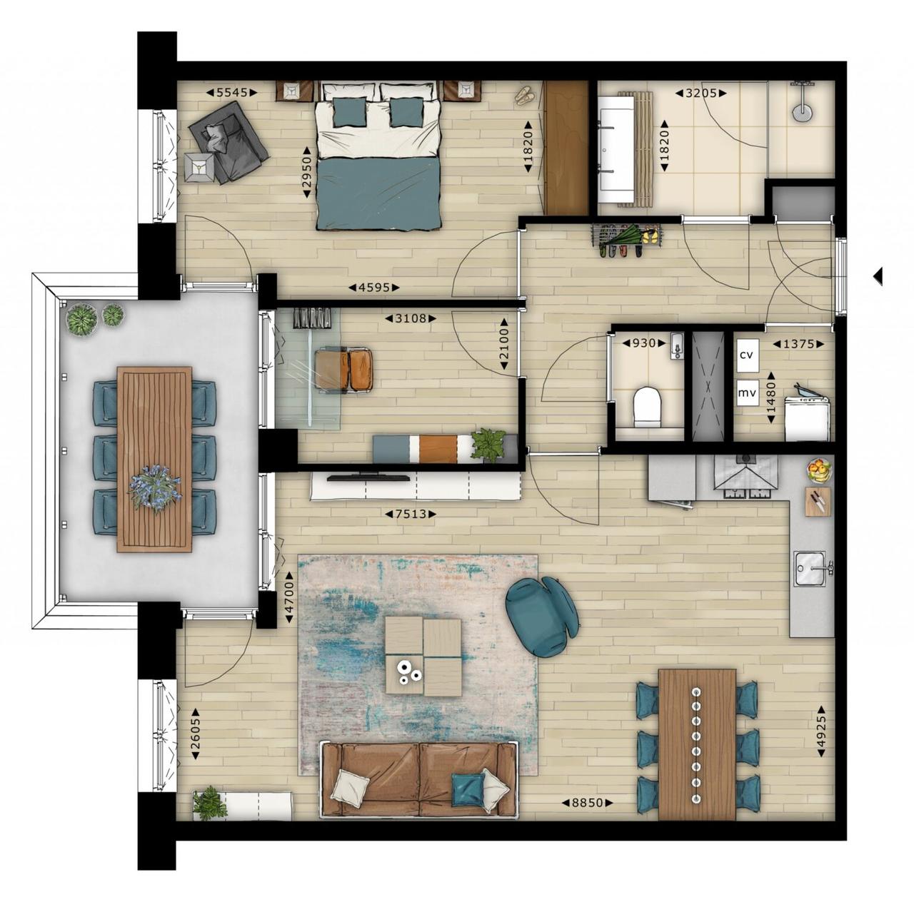 3-kamerappartement nabij Utrecht in Zeist - Afbeelding 32