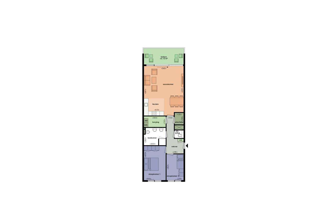 Gas-free 2-bedroom apartment with balcony in Hoorn - Image 14