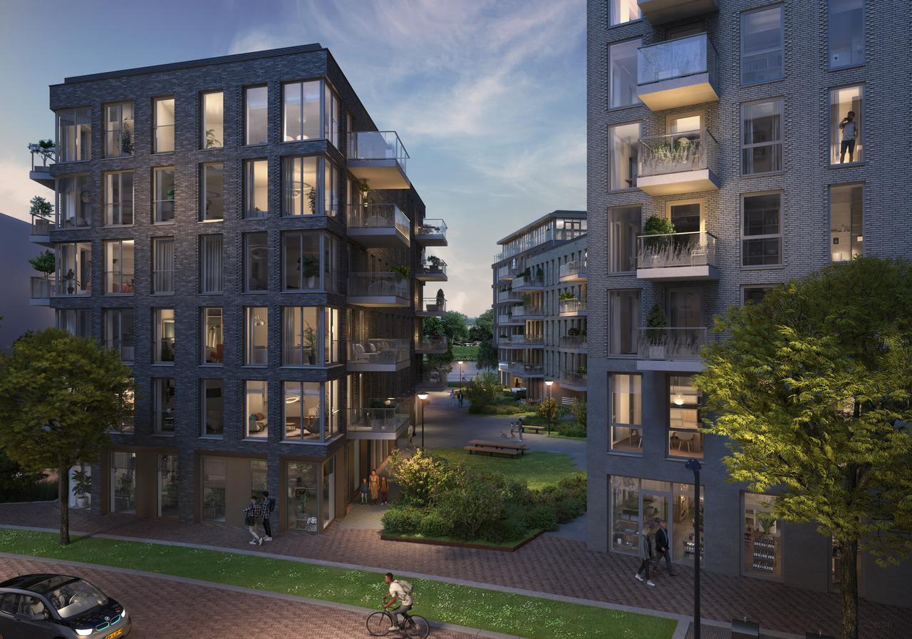 77 m² appartement met balkon aan het water - Afbeelding 2