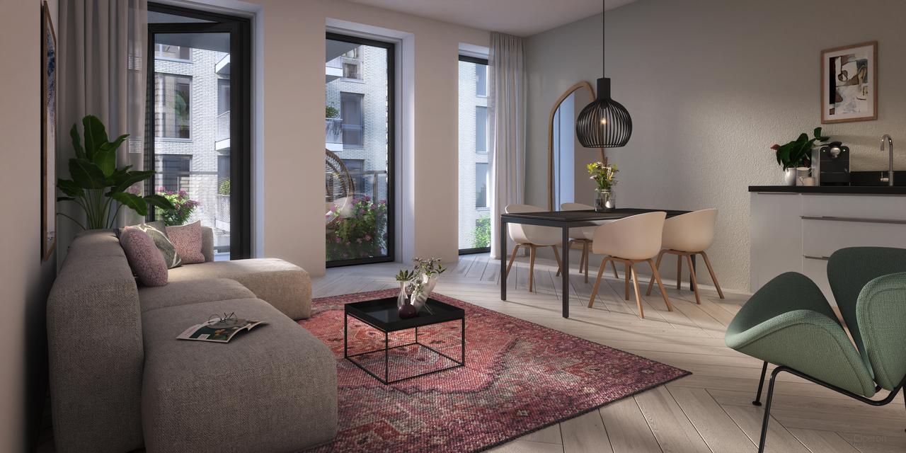 77 m² appartement met balkon aan het water - Afbeelding 7