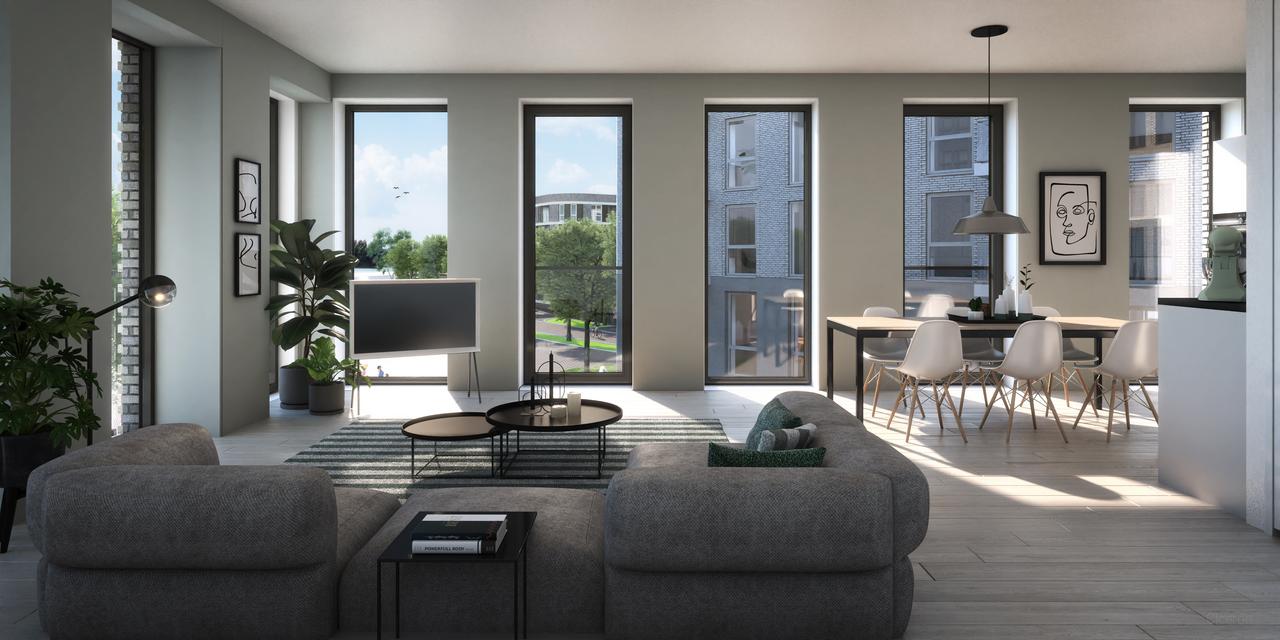 77 m² appartement met balkon aan het water - Afbeelding 10