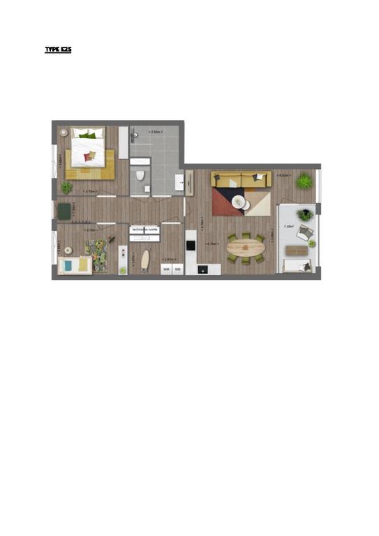 Apartment with Balcony and Parking Space - Image 7