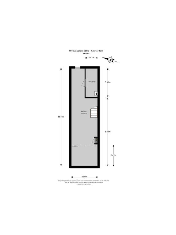 157 m² dubbel benedenhuis met tuin - Afbeelding 37