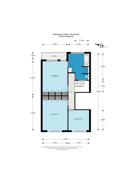 157 m² dubbel benedenhuis met tuin - Afbeelding 39