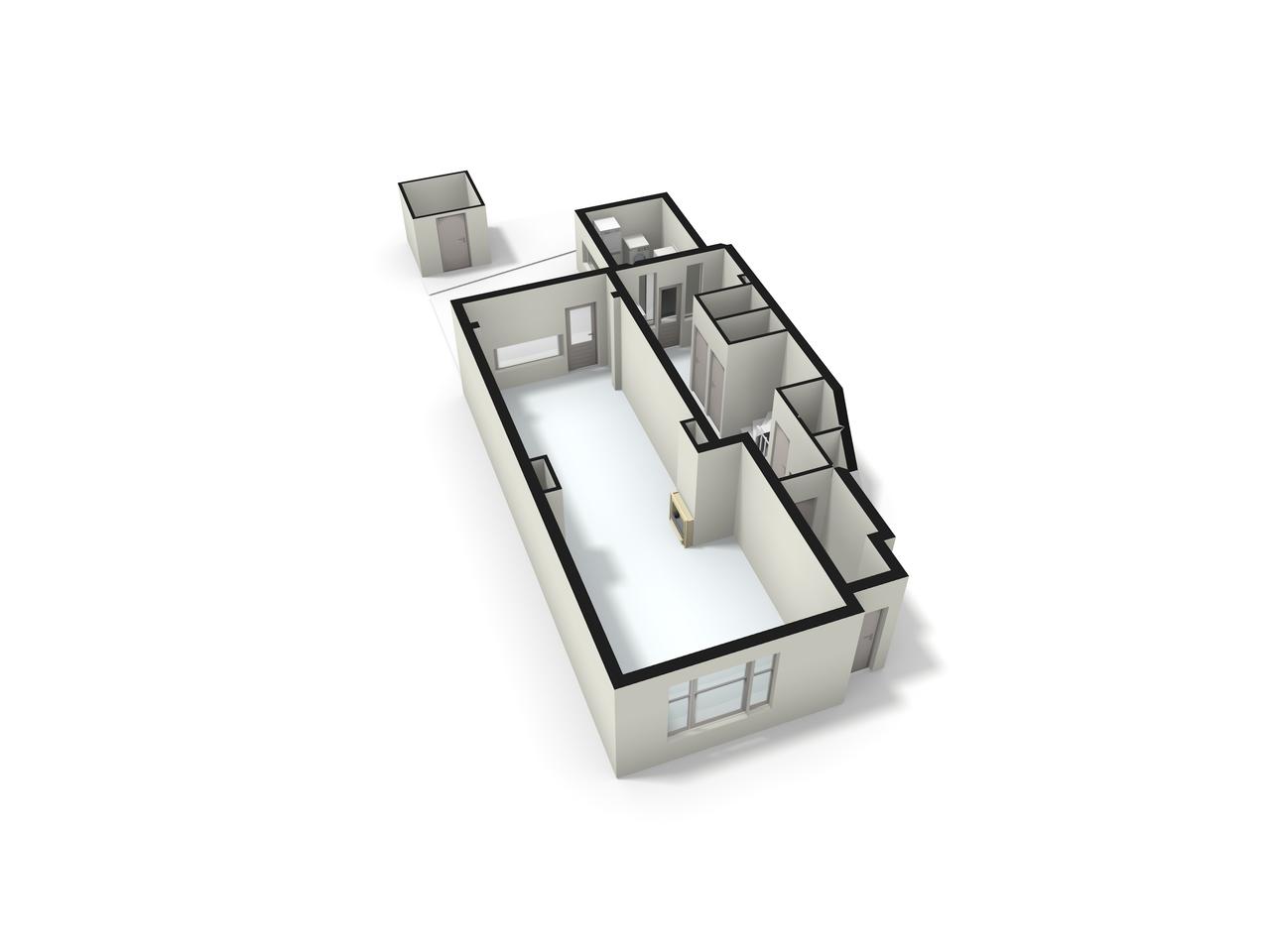 157 m² dubbel benedenhuis met tuin - Afbeelding 41