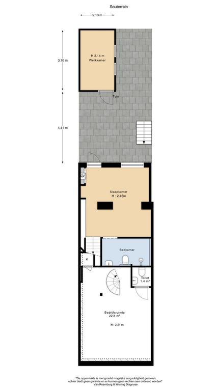 Gemeubileerd 2-kamerappartement met tuin - Afbeelding 22