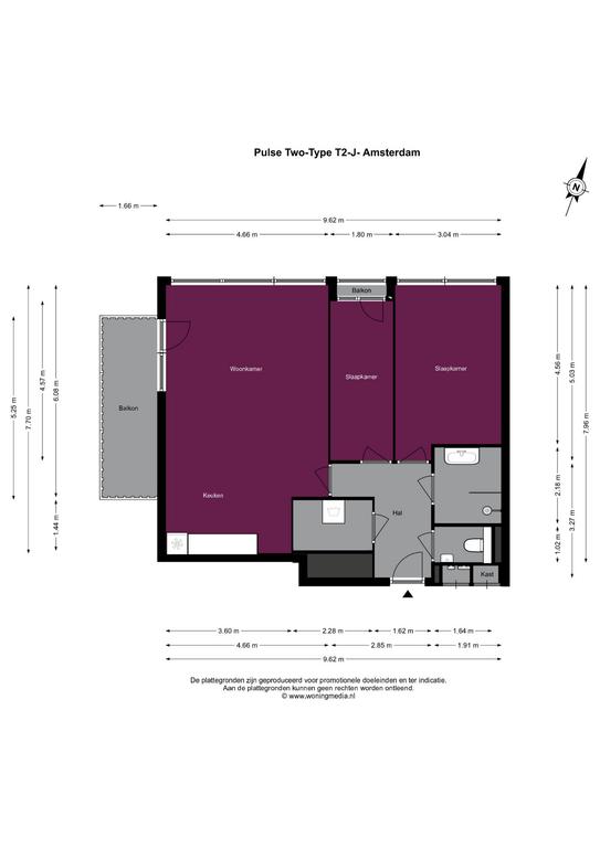 2-slaapkamerappartement met label A++ - Afbeelding 6
