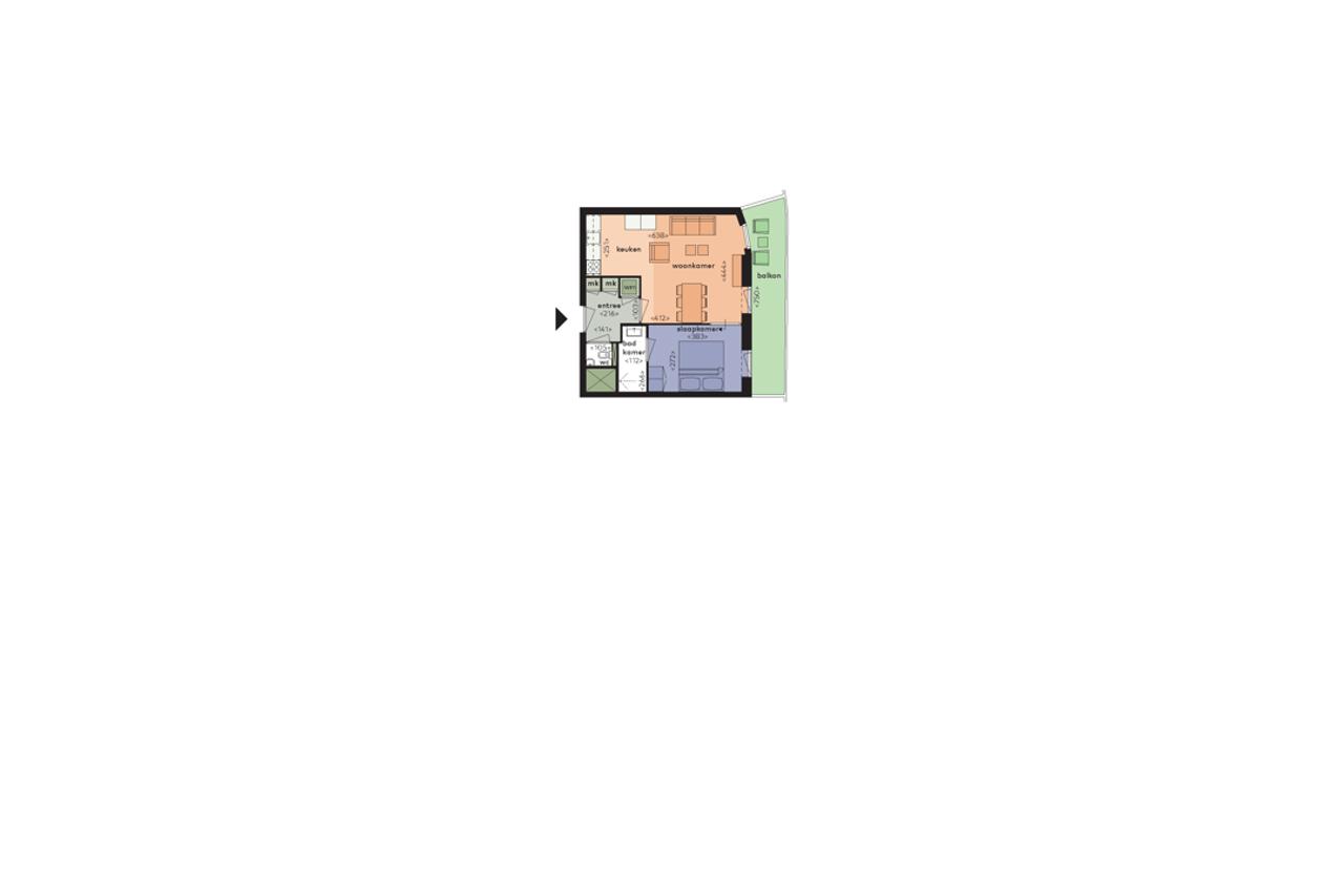 Apartment on 12th Floor with Balcony - Image 13