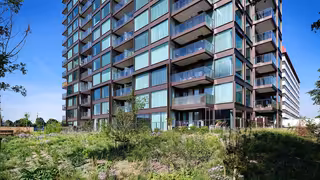 Energy-efficient one-bedroom apartment with balcony