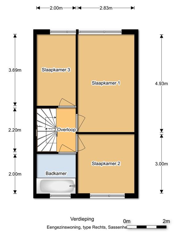 Eengezinswoning met 86 m² tuin in Sassenheim - Afbeelding 7