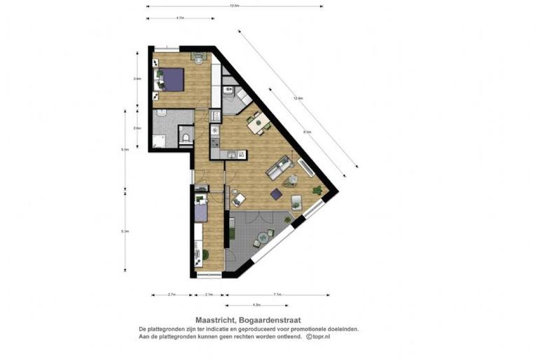 81 m² appartement met parkeerplaats in Maastricht - Afbeelding 4