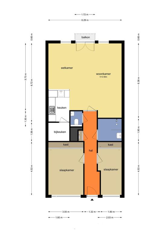 81 m² appartement met zonnig terras - Afbeelding 31