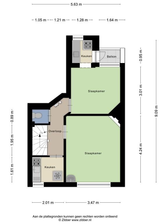 Kamer met balkon in De Meeuwen - Afbeelding 20