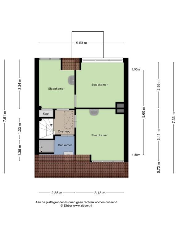 Kamer met balkon in De Meeuwen - Afbeelding 21