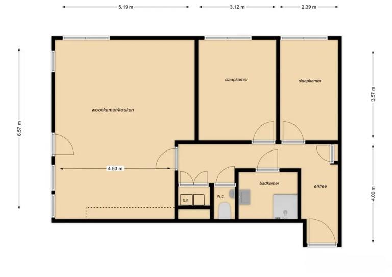 Apartment with Garden and Parking Space - Image 20