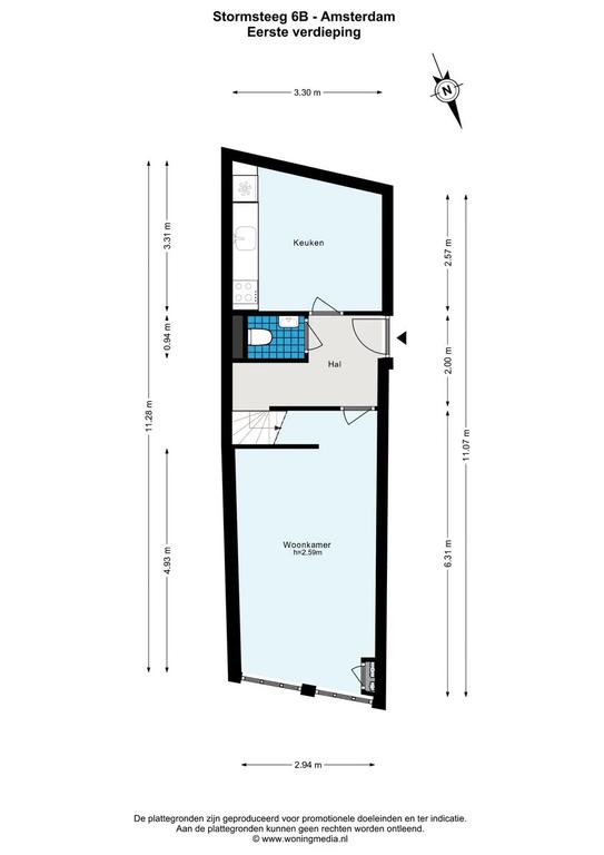 67 m² appartement met 2 slaapkamers - Afbeelding 16