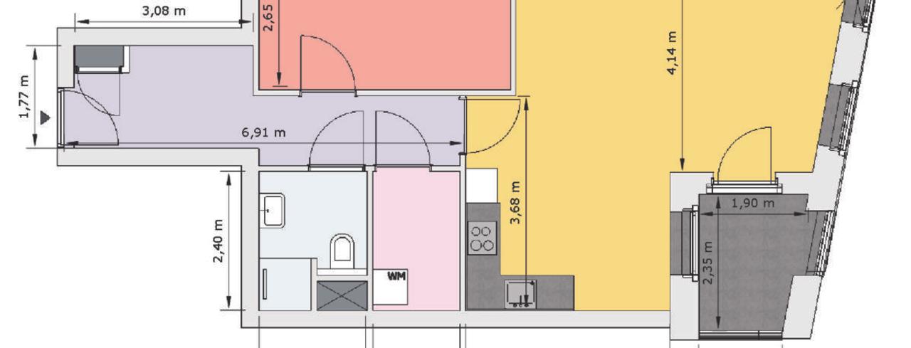Appartement met balkon nabij Piushaven - Afbeelding 8