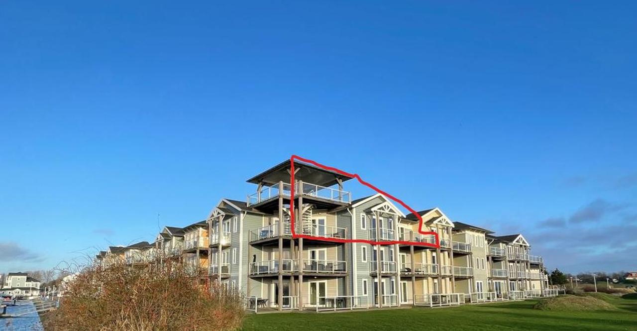 Gemeubileerd penthouse met vijf balkons - Afbeelding 1