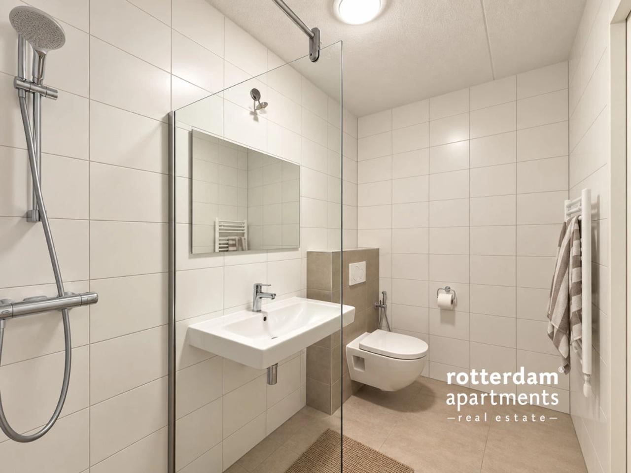 Gemeubileerde studio met balkon in Rotterdam - Afbeelding 9