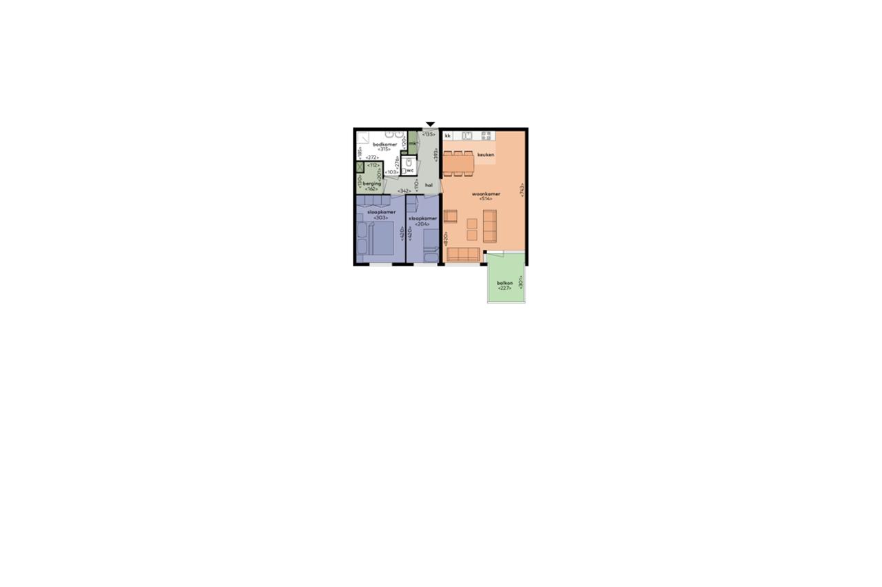 83 m² appartement met balkon in Slotervaart - Afbeelding 5