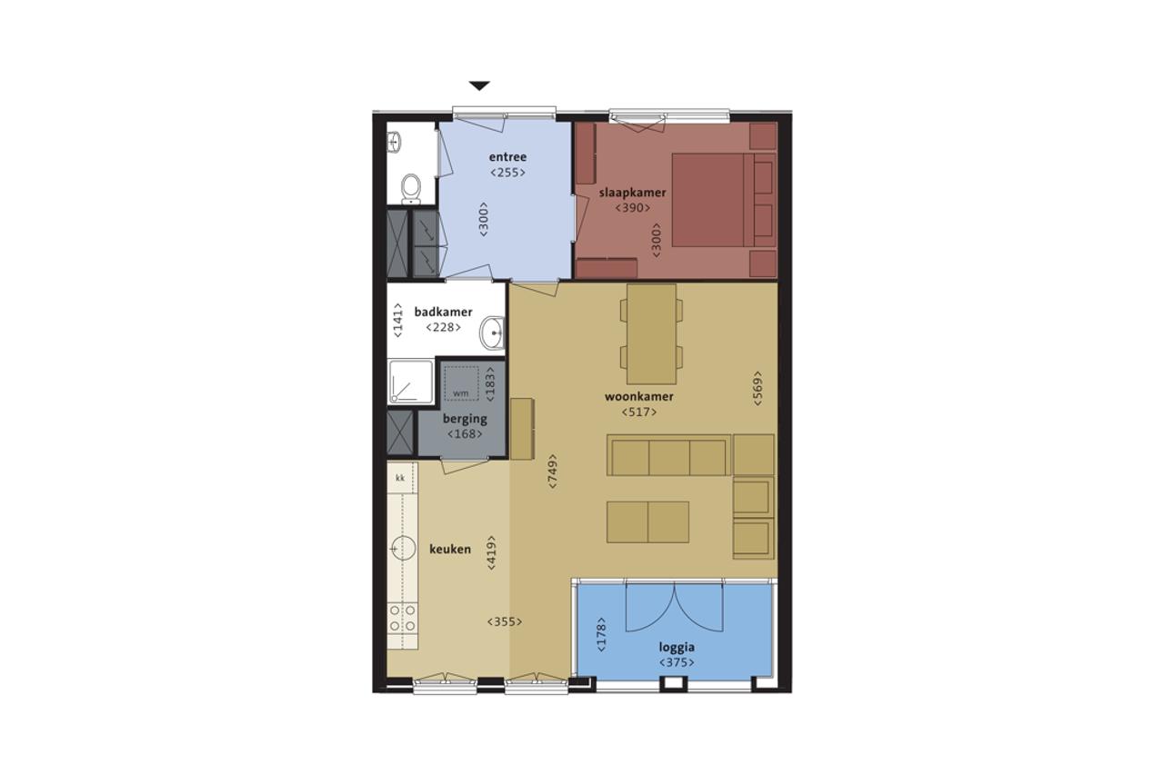 71 m² huurappartement met balkon in IJburg - Afbeelding 5